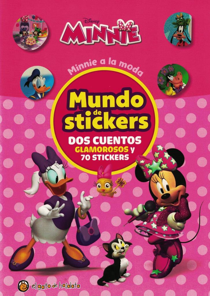 MINNIE A LA MODA - MUNDO DE STICKERS