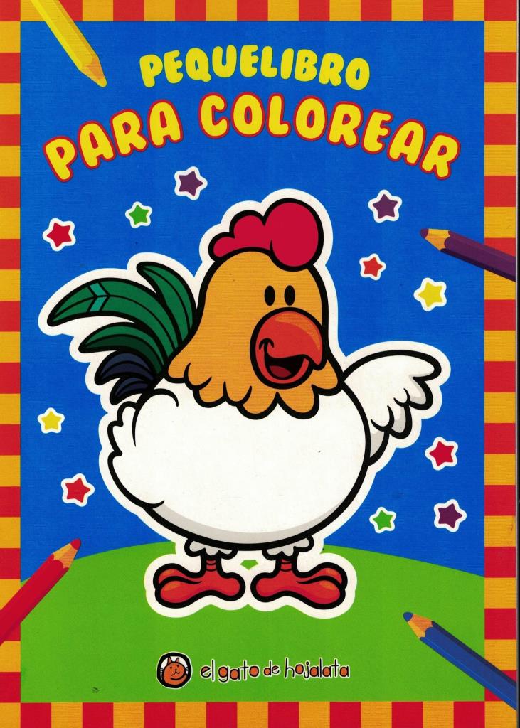 PEQUELIBRO PARA COLOREAR (GALLINA)