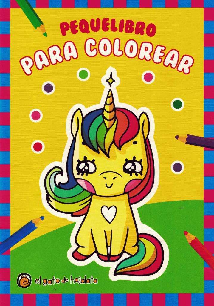 PEQUELIBRO PARA COLOREAR 2 (UNICORNIO)