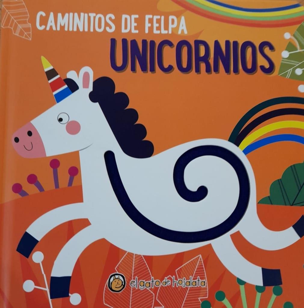 UNICORNIOS- CAMINITOS DE FELPA