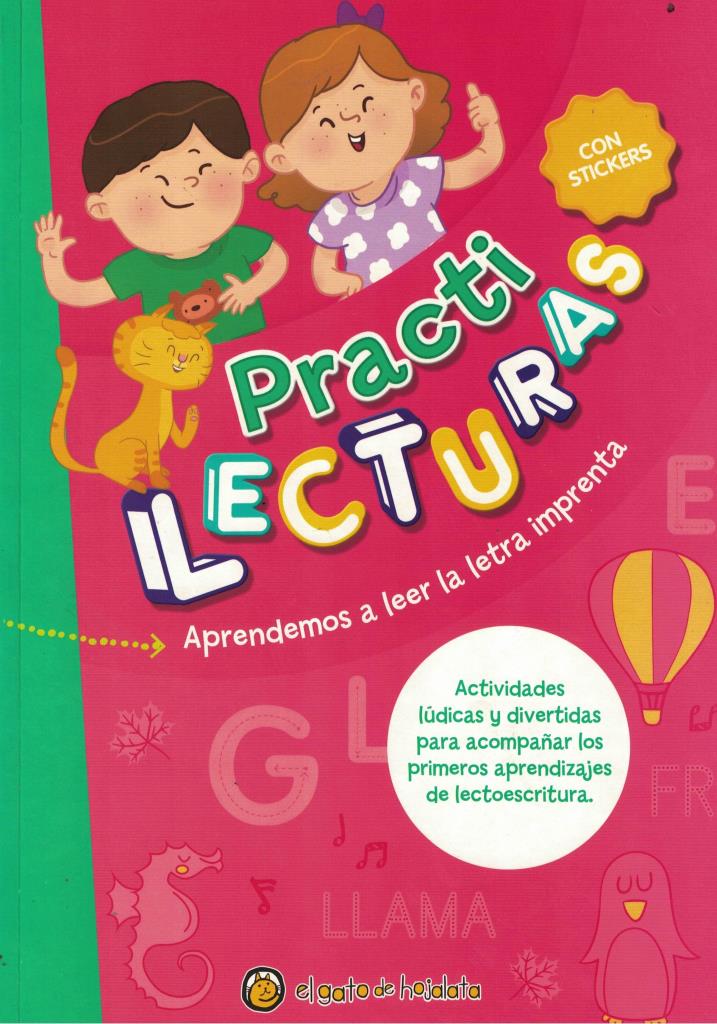 PRACTILECTURAS:  APRENDEMOS A LEER LA LETRA IMPRENTA