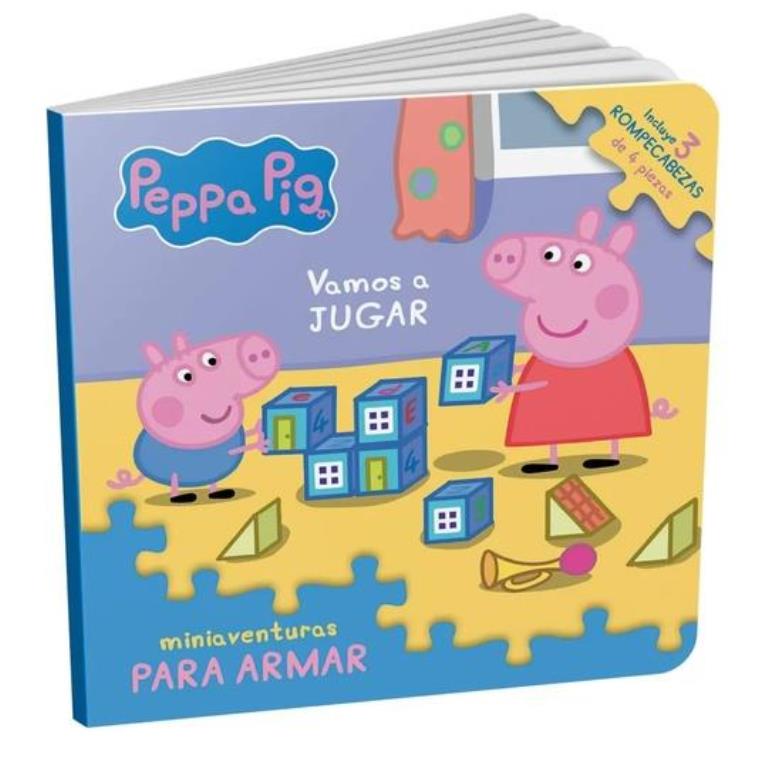 PEPPA PIG VAMOS A JUGAR - MINIAVENTURAS PARA ARMAR