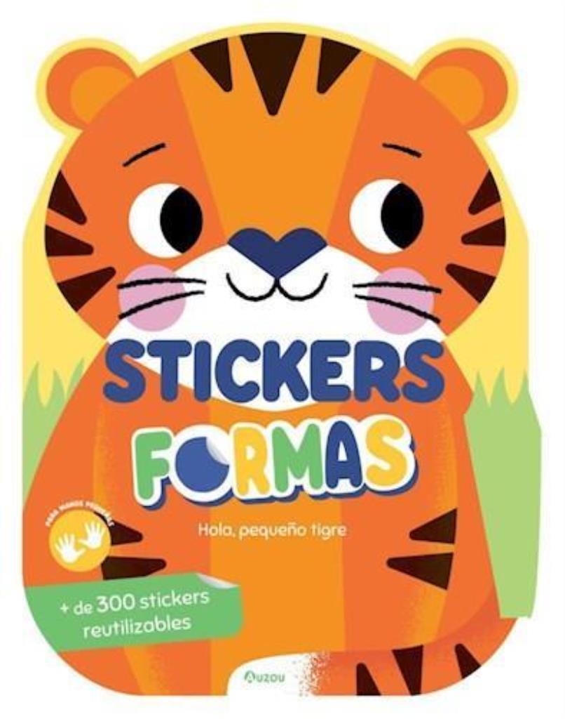 HOLA PEQUEÑO TIGRE- STICKERS FORMAS