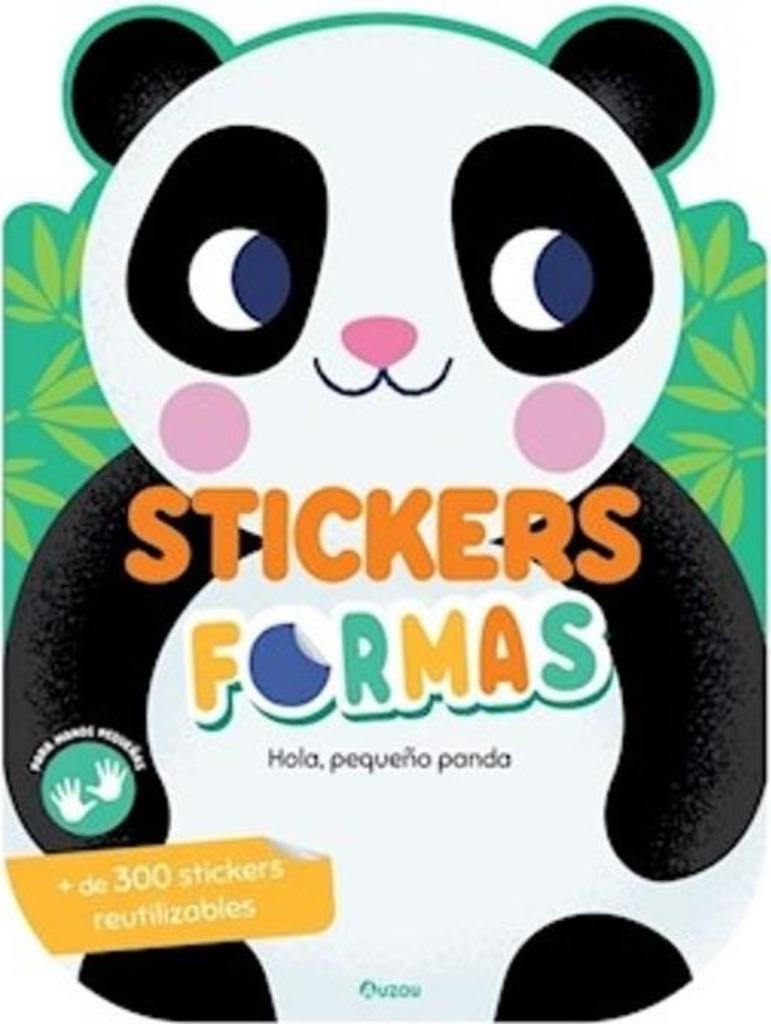 HOLA PEQUEÑO PANDA- STICKERS FORMAS