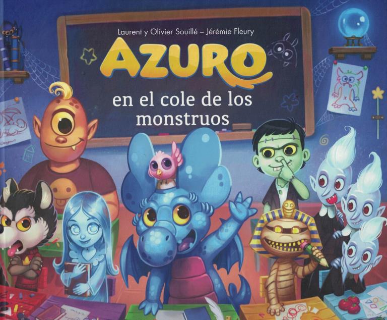 AZURO EN EL COLE DE LOS MONSTRUOS